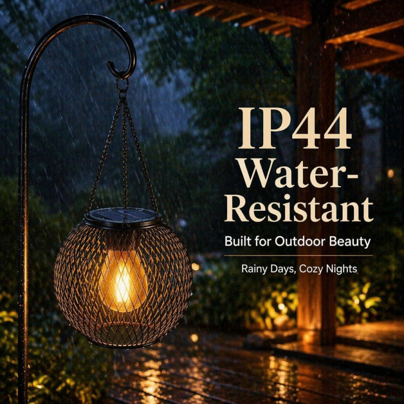 Solar Powered LED Hanging Floo - Lighting Decoration Ideas 评论和价格