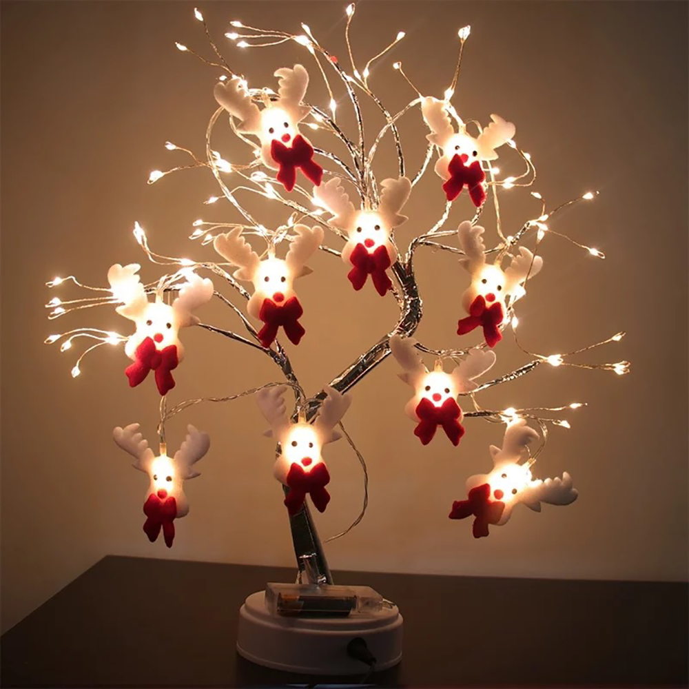 Christmas LED Garland String L - Home Decor Lighting Tree 评论和价格
