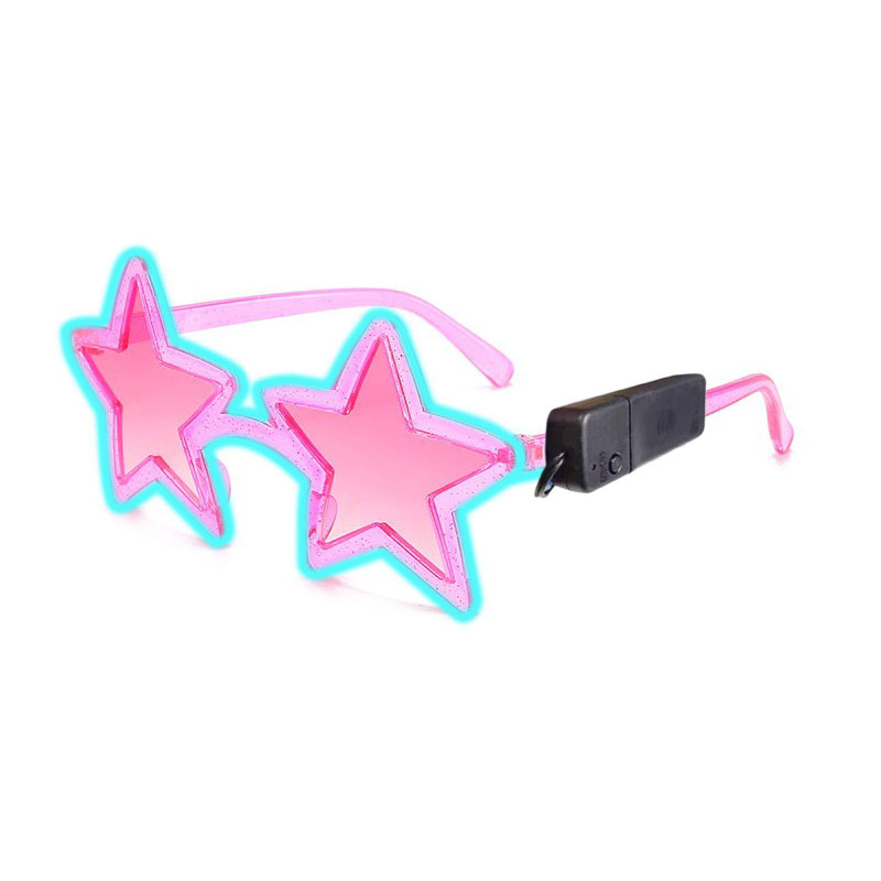 Star Shape LED Glowing Glasses - Lighting Visual 评论和价格