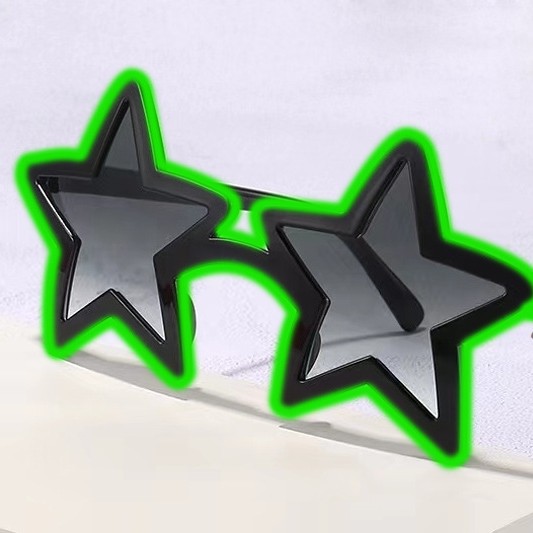 Star Shape LED Glowing Glasses - Lighting Visual 评论和价格