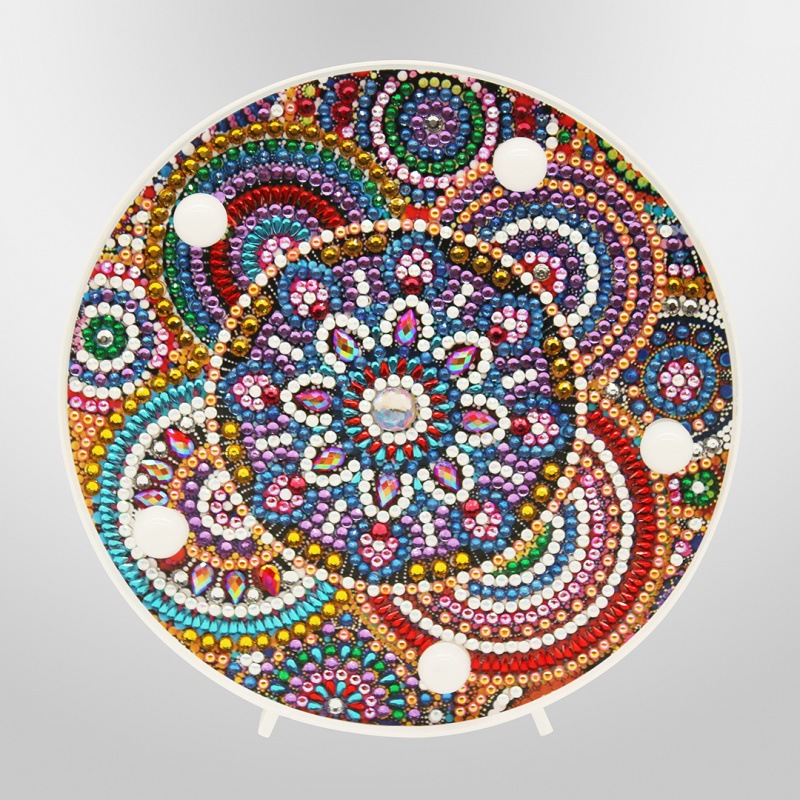 Mandala Round Circle DIY Diamo - Decor Lighting India 评论和价格