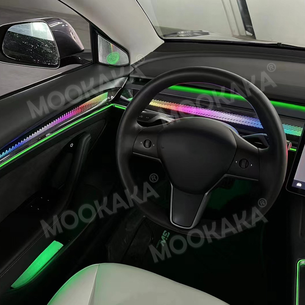 For Tesla Model 3 Y Car Ambien - Decor Lighting India 评论和价格