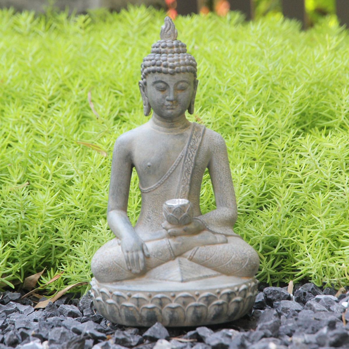 1PC Zen-Inspired Solar-Powered - Decor Lighting India 评论和价格