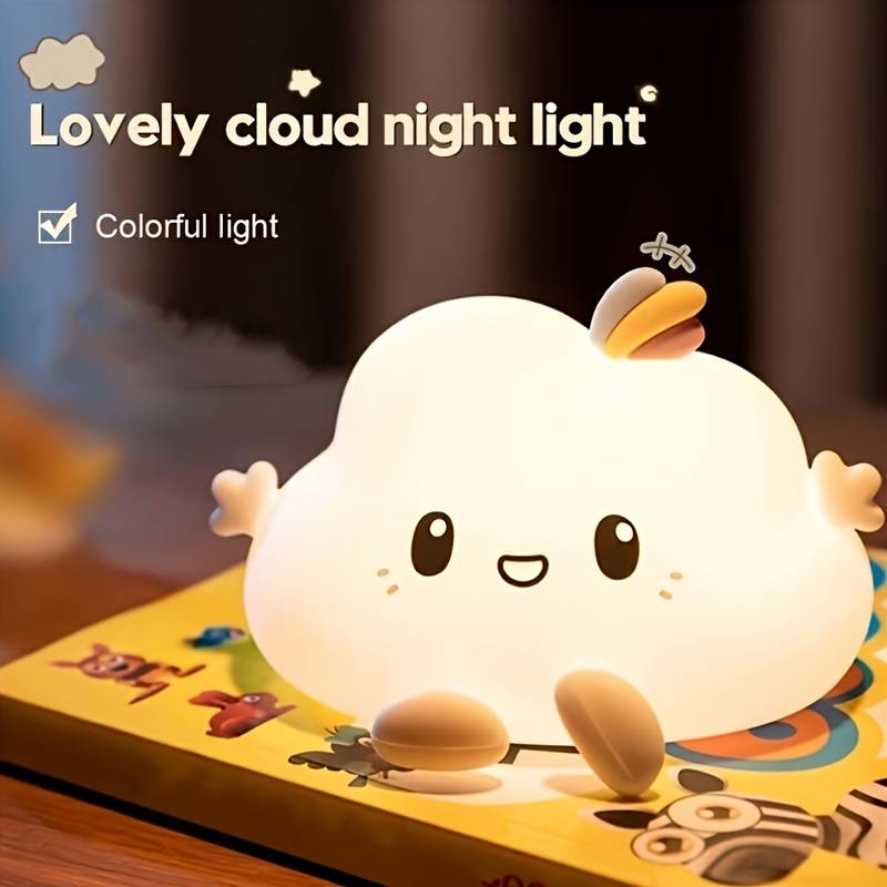 Cloud Night Light,Touch-Contro - Lighting Decoration 评论和价格